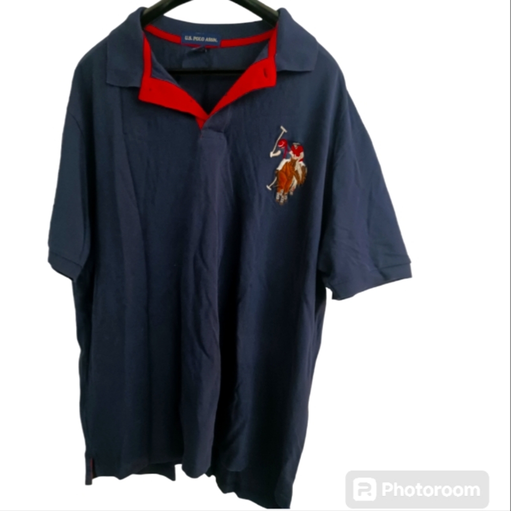U.S. Polo Assn. Embroidered Polo Shirt- Sz. 3XL